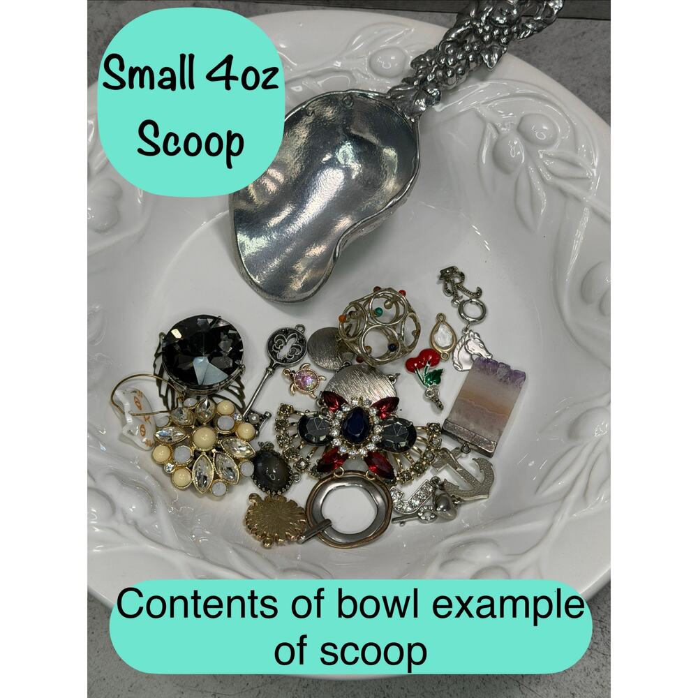 SMALL Scoop Mystery Charm and Pendant Scoop confetti blind lot bag bulk metal